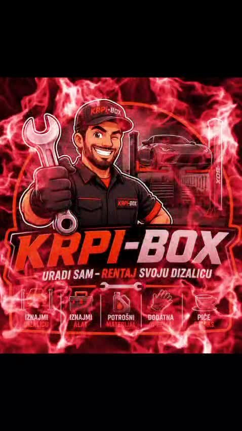 Alat dostupan u KRPI BOX prostoru